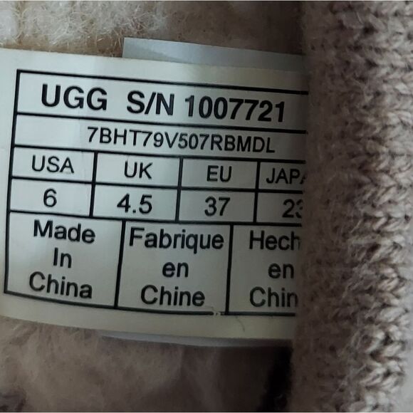 UGG Women's Birche Ballet Slippers Size 6 - Picture 5 of 5
